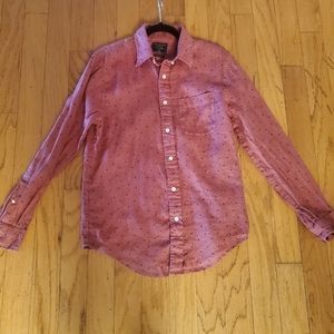 Abercrombie & Fitch 100% Linen long sleeve button up